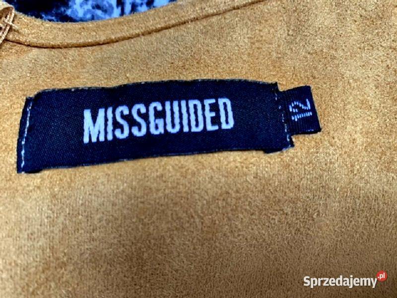 missguided sukienka midi ołówkowa musztardowa Choszczno