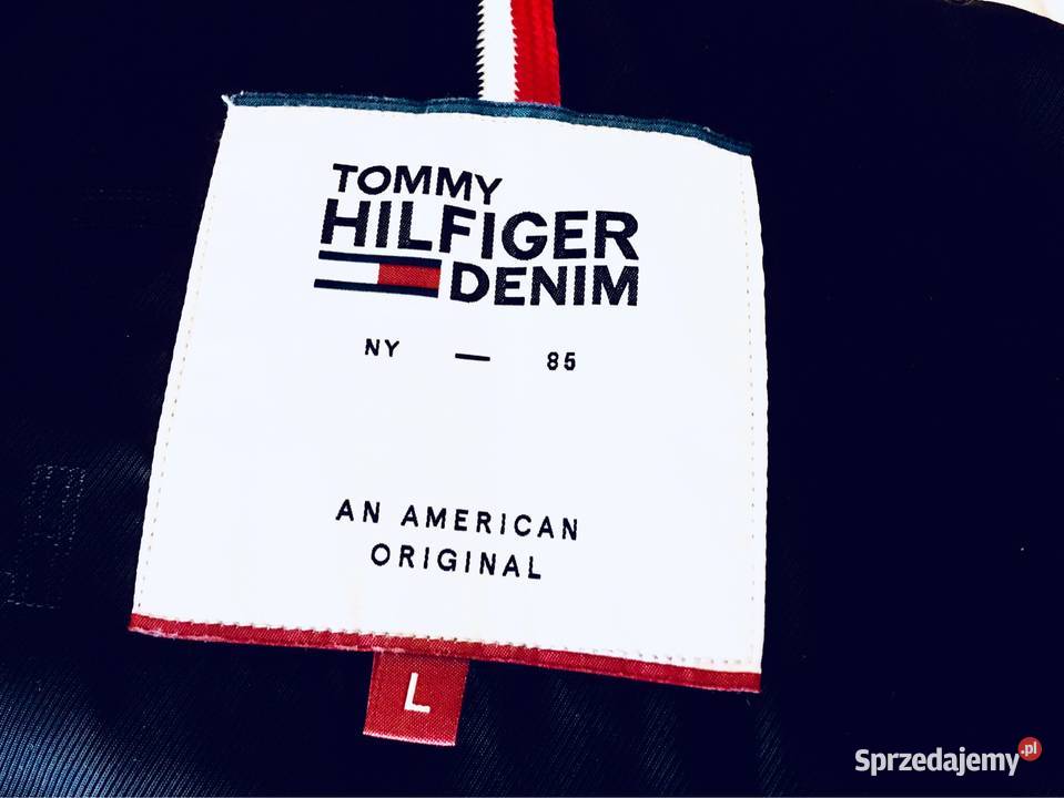 Czarny płaszcz puchowy Tommy Hilfiger Wieliczka