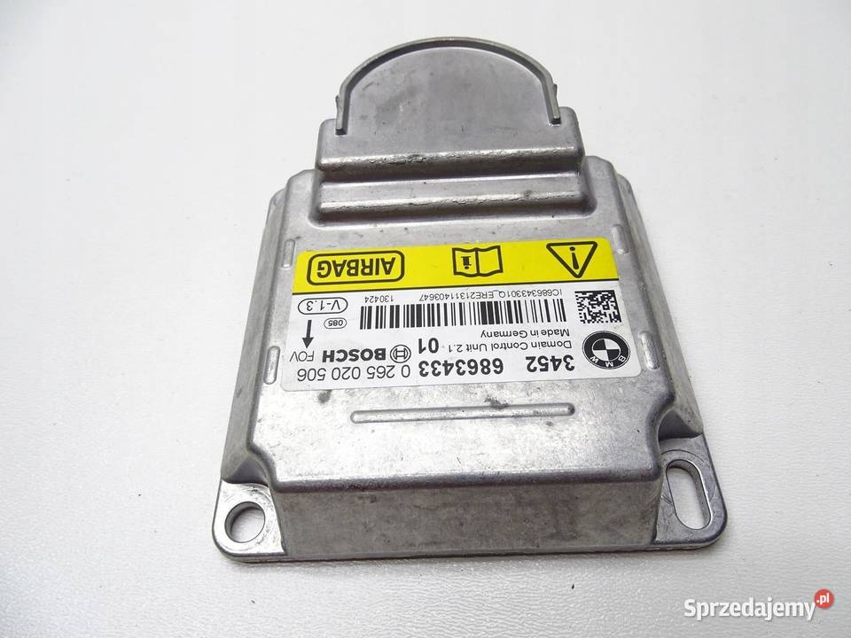 MODUŁ SENSOR STEROWNIK PODUSZEK AIRBAG 6863433