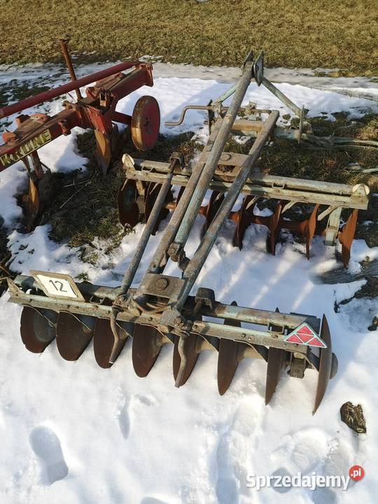 Talerzówka FAMAROL SŁUPSK 2x8 talerzy 510mm nieuszkodzony Pozostałe łódzkie Tuszyn