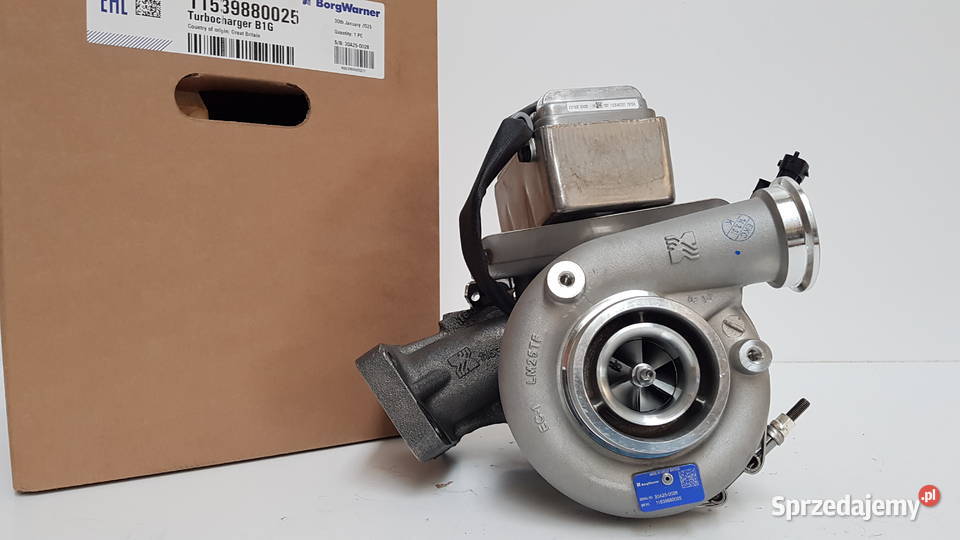 Nowa turbosprężarka BorgWarner KKK 11539880025 Siedlce