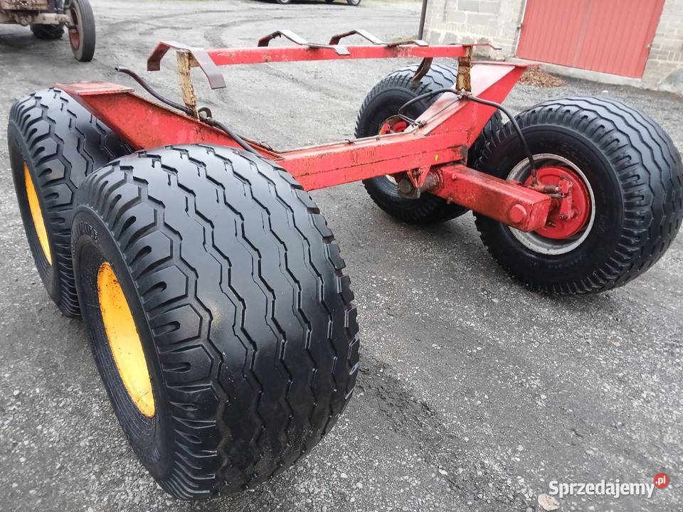 Podwozie do przyczepy tandem opony 50055155 lubelskie Ryki