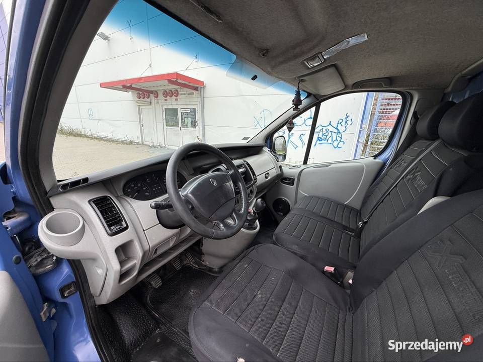 Renault Trafic LONG 19 dCi 100 2004r Stan Długie furgon Chełm