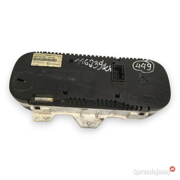 LICZNIK ZEGARY 51945564 Fiat Panda III 12 8V osobowe Liczniki i zegary Części samochodowe Chełm