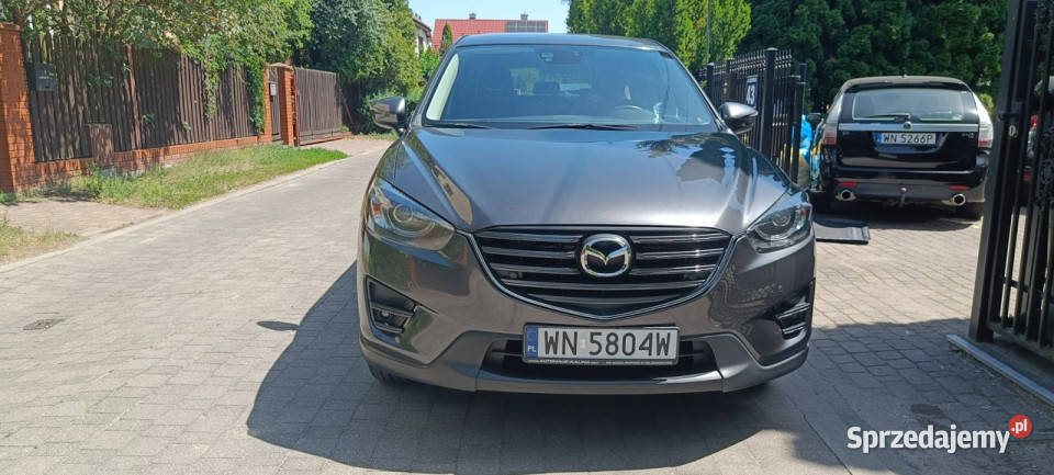 Mazda CX5 20 SKYACTIVG Nakama AWD automatmały elektrochrom. lusterka boczne mazowieckie Warszawa
