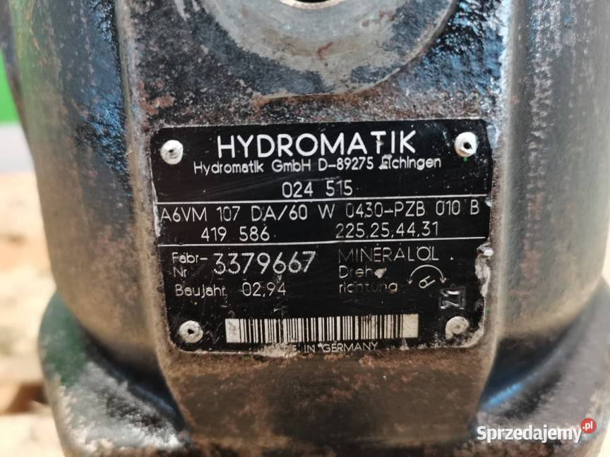 Hydromotor Hydromatik A6VM107DA Wilkowo