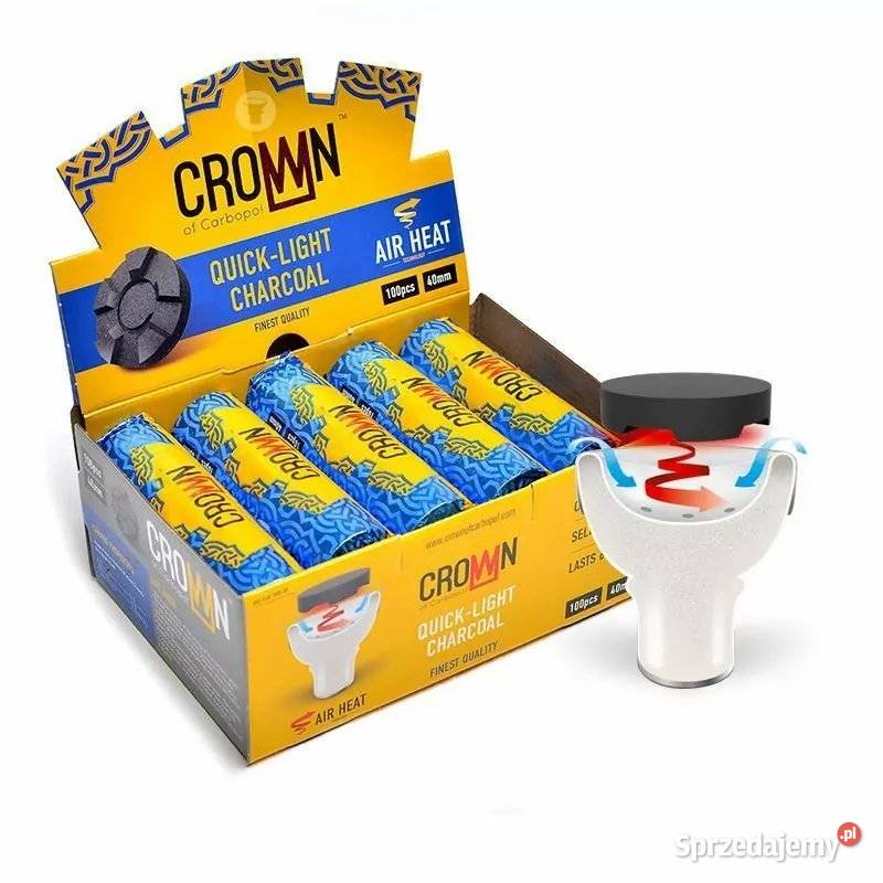 Crown Of Carbopol Węgiel Samorozpalający do Pozostałe łódzkie Łódź
