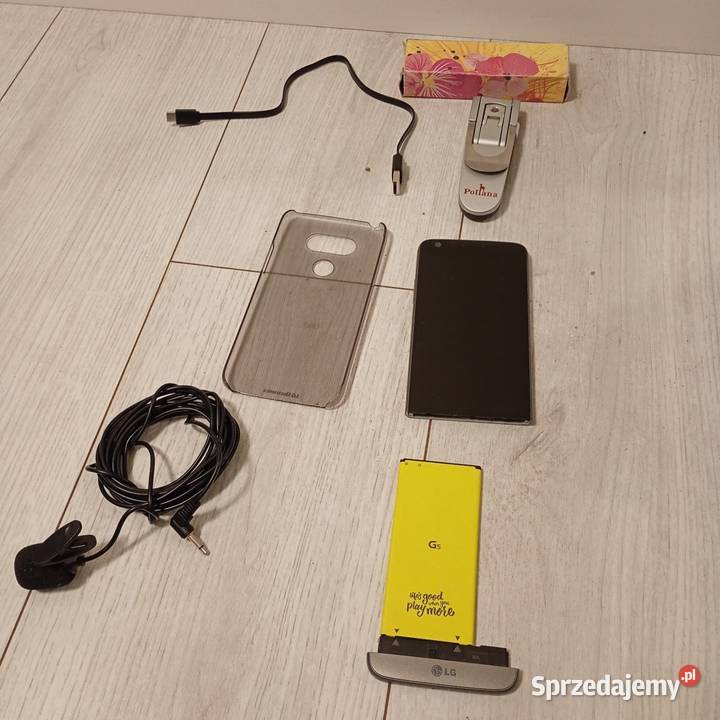 Telefon LG G5 z akcesoriami LG lubelskie Niedrzwica Duża