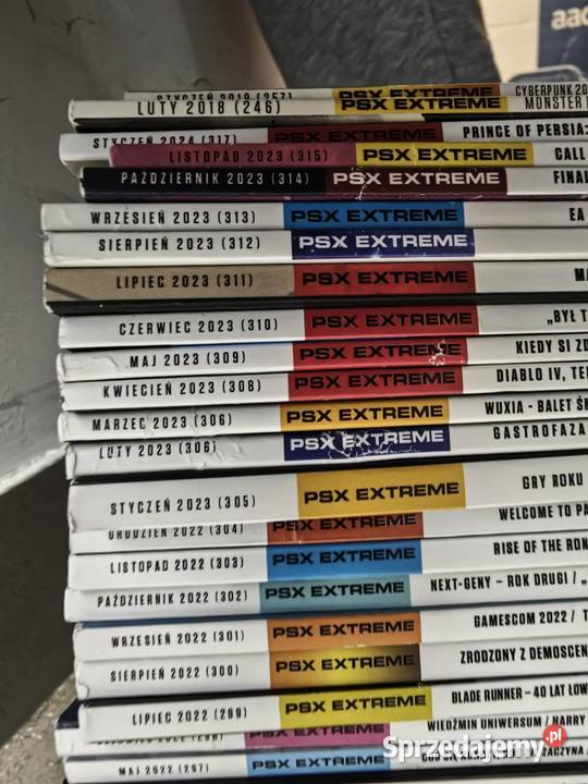 zestaw 40 magazynów PSX Extreme numery 246 257 Czasopisma Warszawa sprzedam