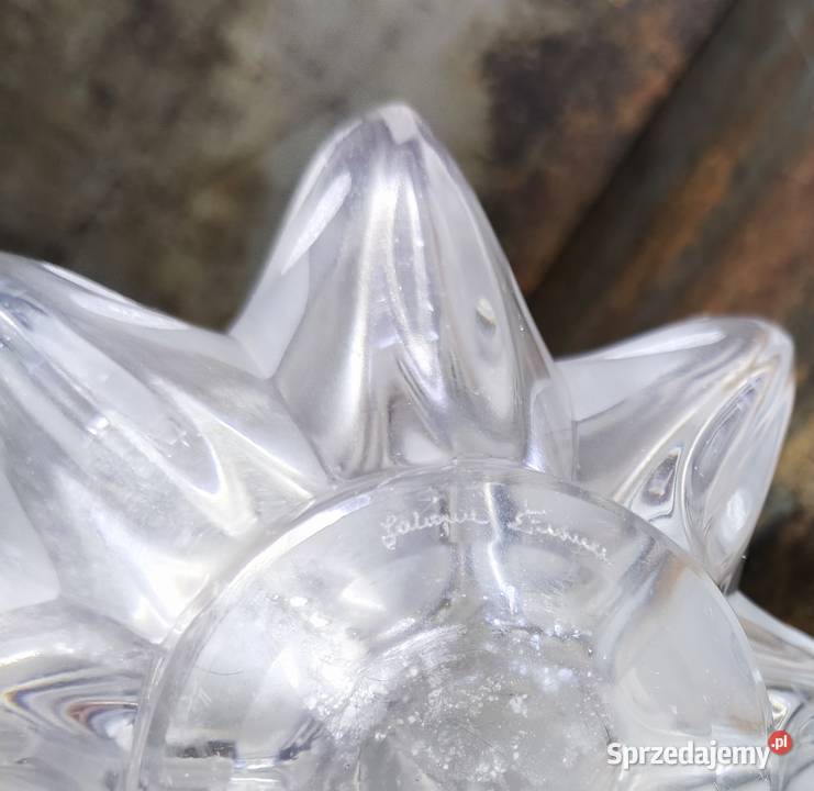 Kryształowy Wazon Soliflore LALIQUE Claude