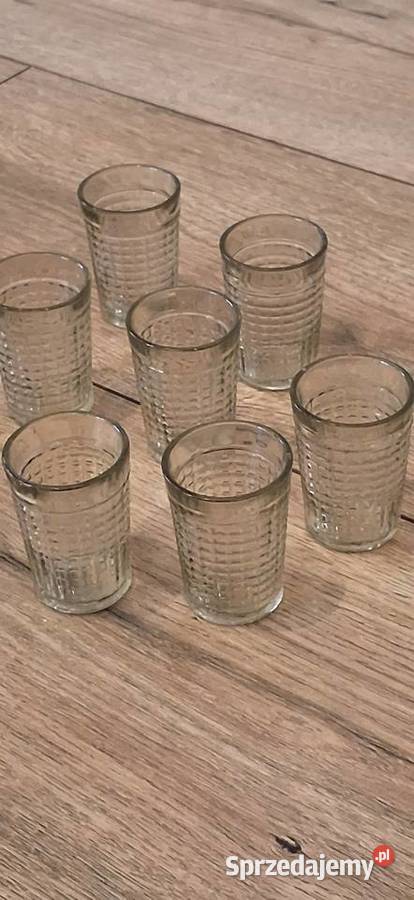 Kieliszki Ząbkowice z czasów PRL 3 wzory Antyki, Sztuka, Kolekcje łódzkie Sulejów sprzedam