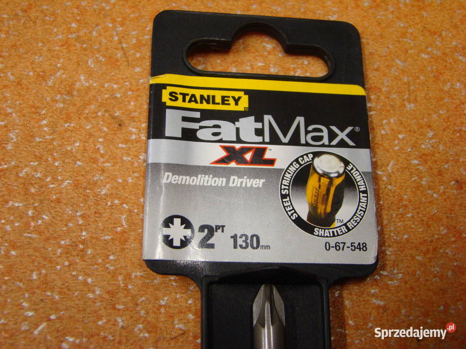 Wkrętak STANLEY FatMax XL DEMOLITION Pz 2 Ref Bielsko-Biała