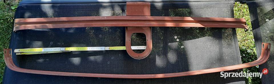 Relingi dachowe metalowe do klasyka 120 z PRL Ostrów Wielkopolski sprzedam