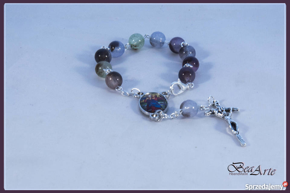 Różaniec dziesiątka św Krzysztof Zegarki i Biżuteria Łysa Góra