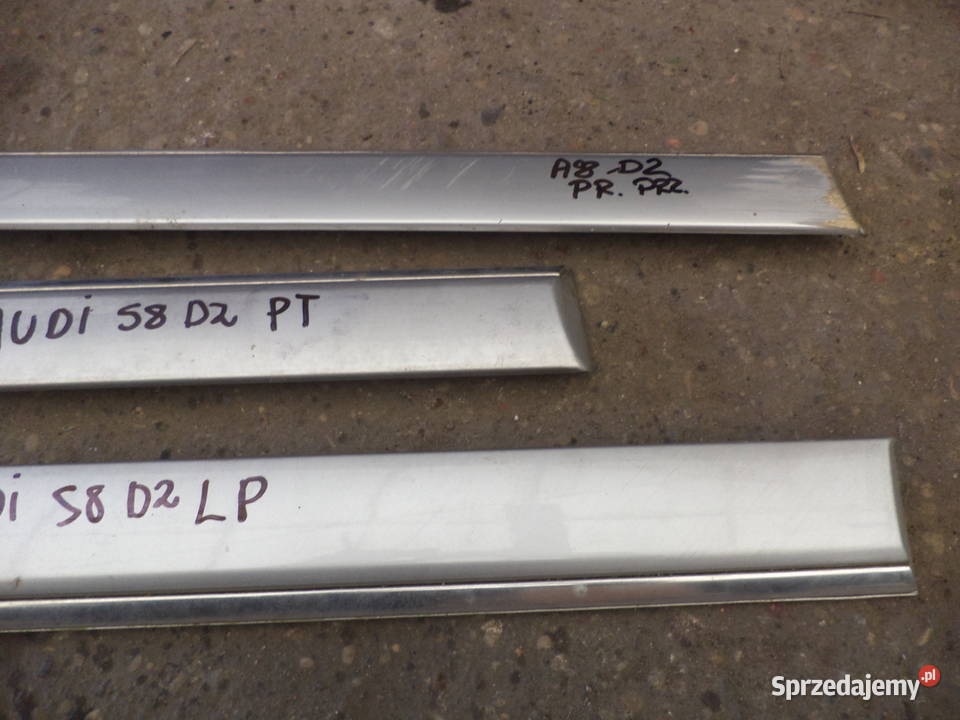 AUDI S8 A8 D2 LISTWA DRZWI LISTWY ZEWNETRZNE osobowe wielkopolskie Turek