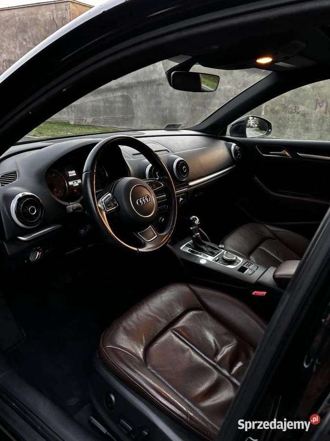 Audi A3 18 TFSI Ambition S tronic skórzana tapicerka Piaseczno
