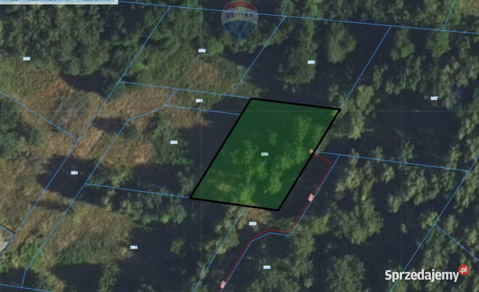 Działka w spokojnej okolicy Książenice