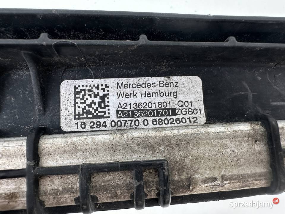 MERCEDES EKLASA W213 1623R BELKA WZMOCNIENIE osobowe Wzmocnienia, belki i wsporniki Międzychód