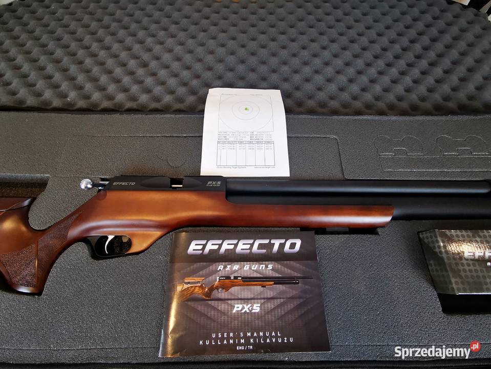 wiatrówka EFFECTO PX5 PRO 45mm regulator 250 BAR Sporty strzeleckie i myślistwo Kraków