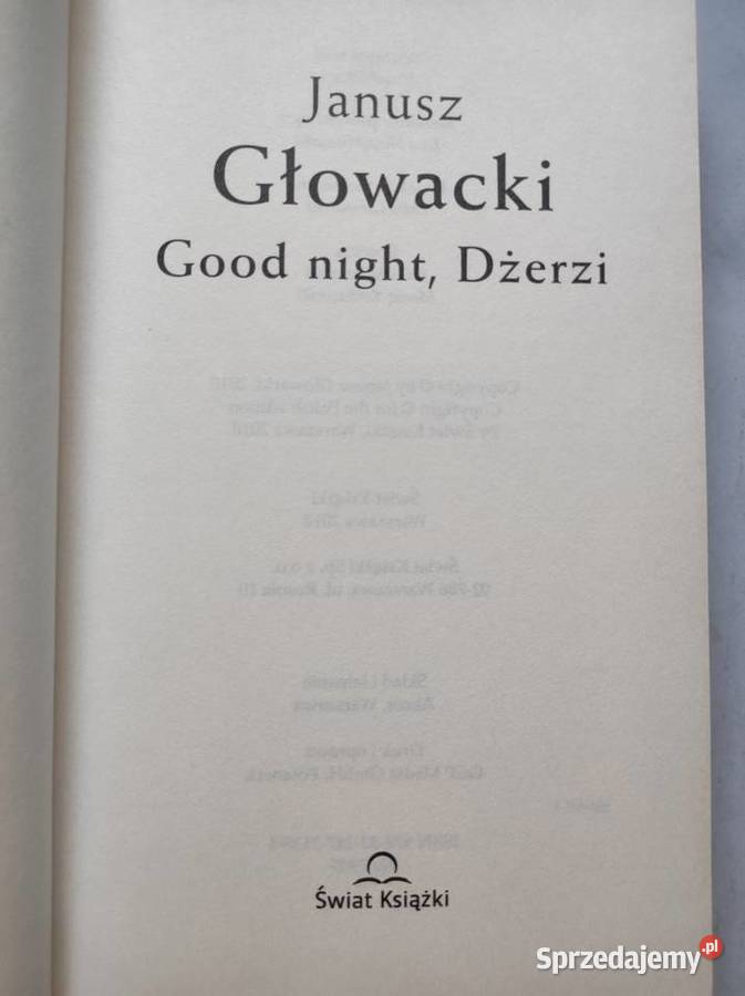 Good night Dżerzi Janusz Głowacki Kielce
