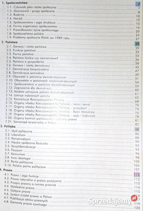 Wiedza o społeczeństwie Vademecum Matura 2009 lubelskie Chełm