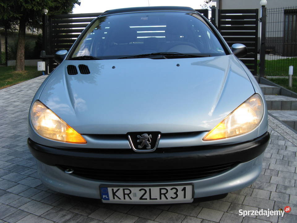 Śliczny Peugeot 206 14 5drzwi Piękny kolor benzyna Czechówka sprzedam
