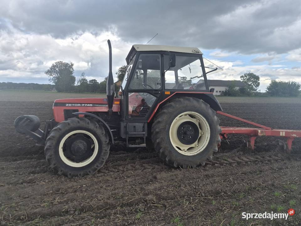 Sprzedam Zetor 7745 Kabina mazowieckie Wiskitki sprzedam