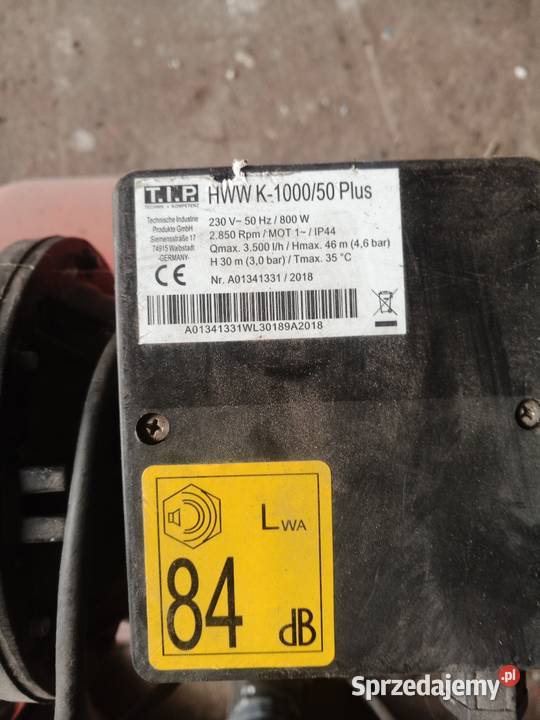 Sprzedam pompkę Wyszków sprzedam