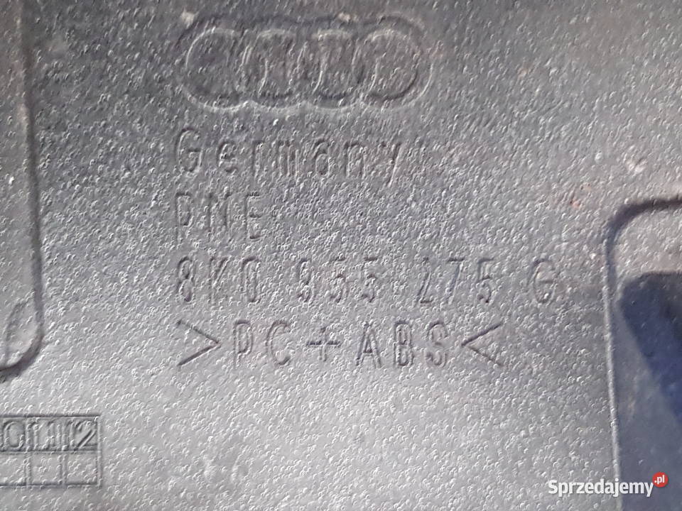 AUDI A4 B8 LIFT ZASLEPKA SPRYSKIWACZA LEWA Turek