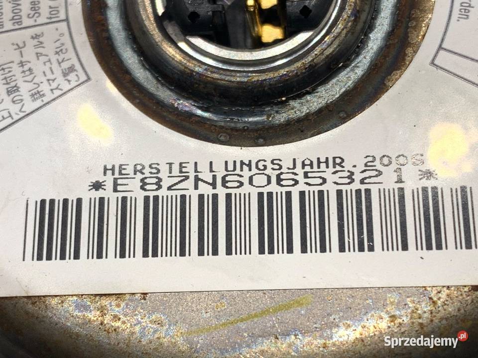 PODUSZKA POWIETRZNA KIEROWCY SUZUKI SX4 AIRBAG