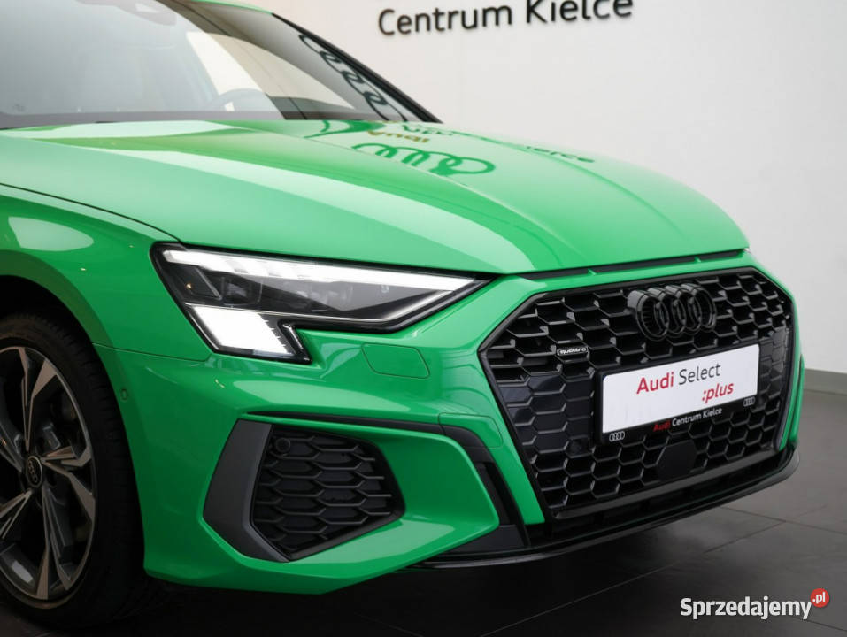 Audi A3 Limousine 40TFSI Quattro Sline MatrixLed łopatki zmiany biegów Kielce