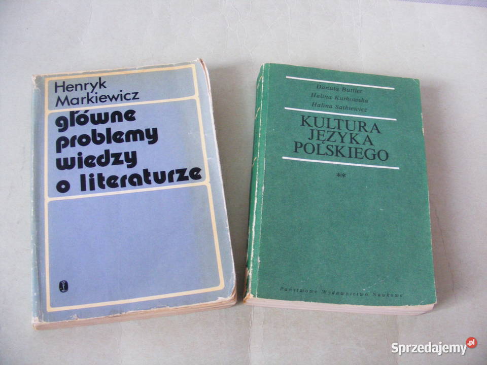 Główne problemy wiedzy o literaturze Kultura dolnośląskie Oborniki Śląskie sprzedam