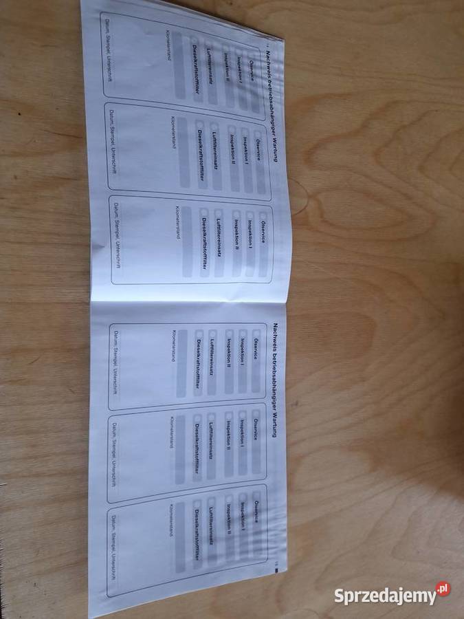 BMW Z4 E85 ksiażka serwisowa Białystok