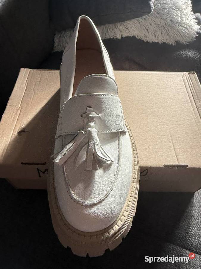 NOWE MARC OPOLO mokasyny skórzane z frędzlami 39 inna łódzkie Aleksandrów Łódzki