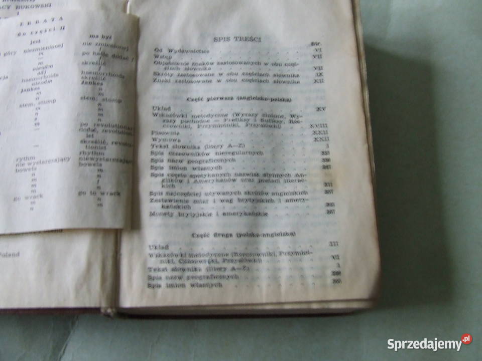 Mówimy angielsku English Dictionary Słownik angielski dolnośląskie Oborniki Śląskie sprzedam