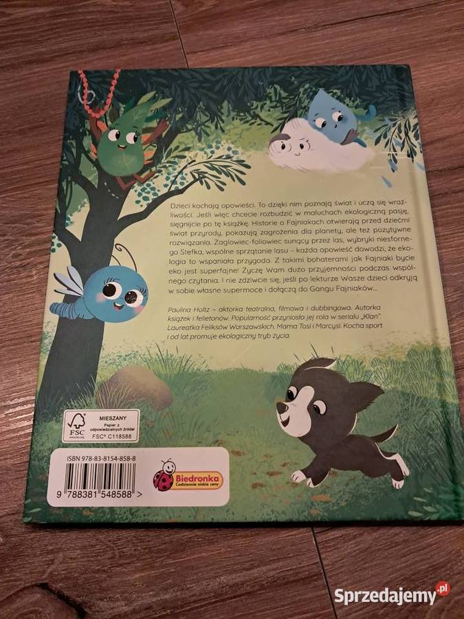 książka gang fajniaków stan nowa Sandomierz