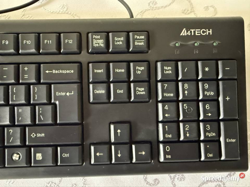 Klawiatura Przewodowa A4Tech KR85 USB Idealna do Czerwionka-Leszczyny