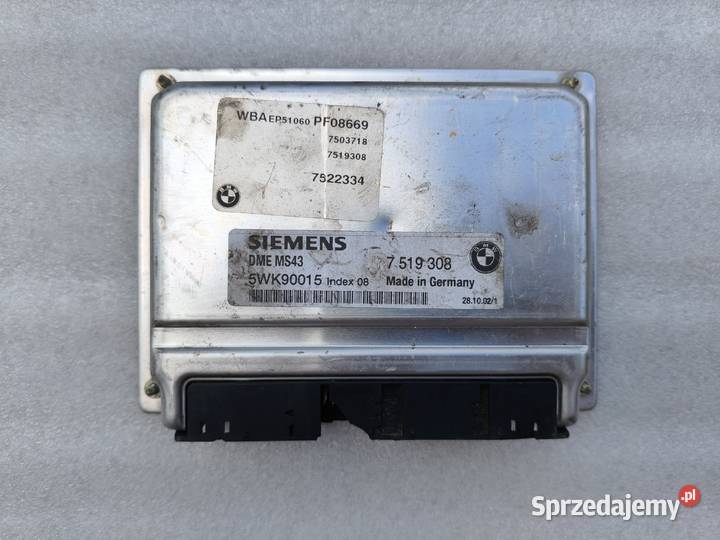 Komputer Sterownik Silnika BMW 3 E46 320i 5 E39 Wyszków