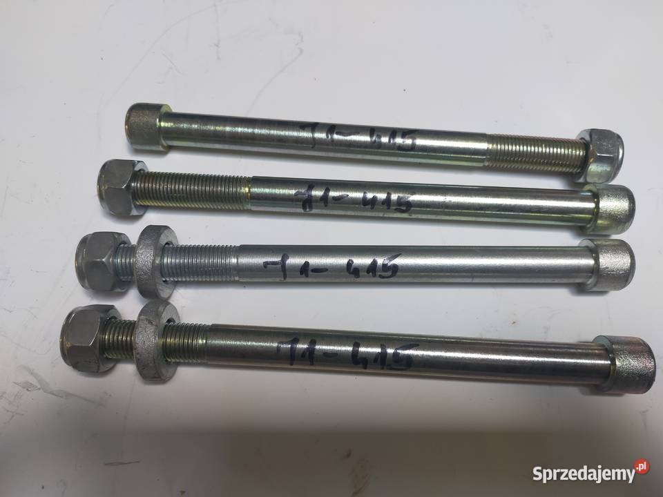 Śruba resoru M14x15x185200 okrągły łeb fi20nowa Brzozówka