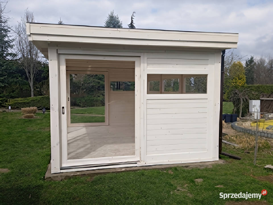 ALTANA 21 SZKLANA ALTANKA OGRODOWA DOMEK Parzymiechy