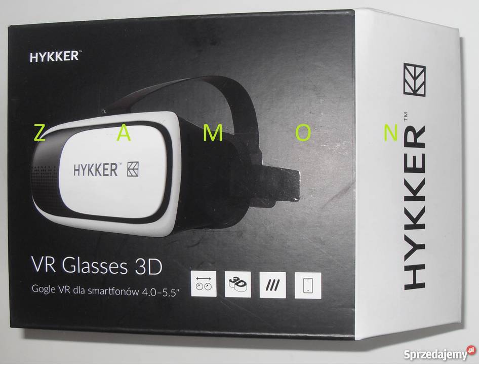 Okulary Gogle Hykker VR Glasses