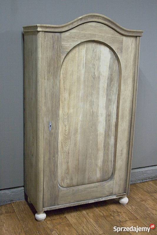 PIĘKNA SZAFA LUDWIK OCZYSZCZONA ANTYK IMPRESJA