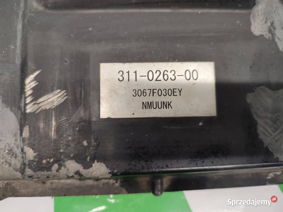 Sterownik Komputer ECU 311 0263 00 hydrauliki Wilkowo
