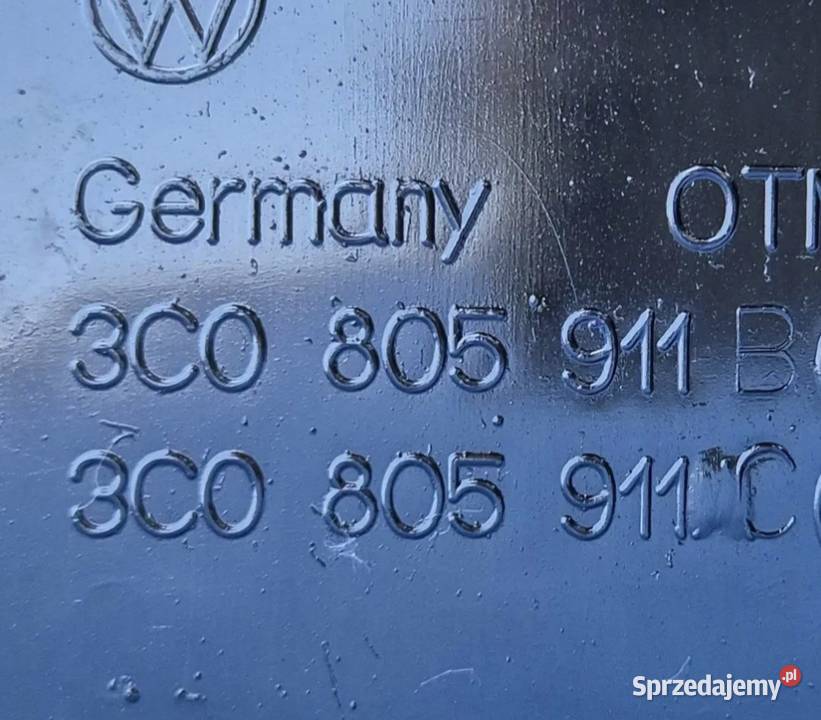 NADKOLE DOKŁADKA PRZÓD PRAWA LEWA VW PASSAT B6 P Działoszyce