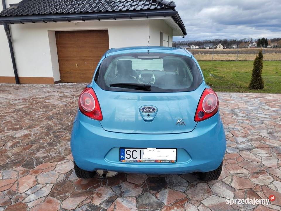 Śliczny Ford Ka 12 Fiat 500 Klima Uper Stan isofix śląskie Chybie sprzedam