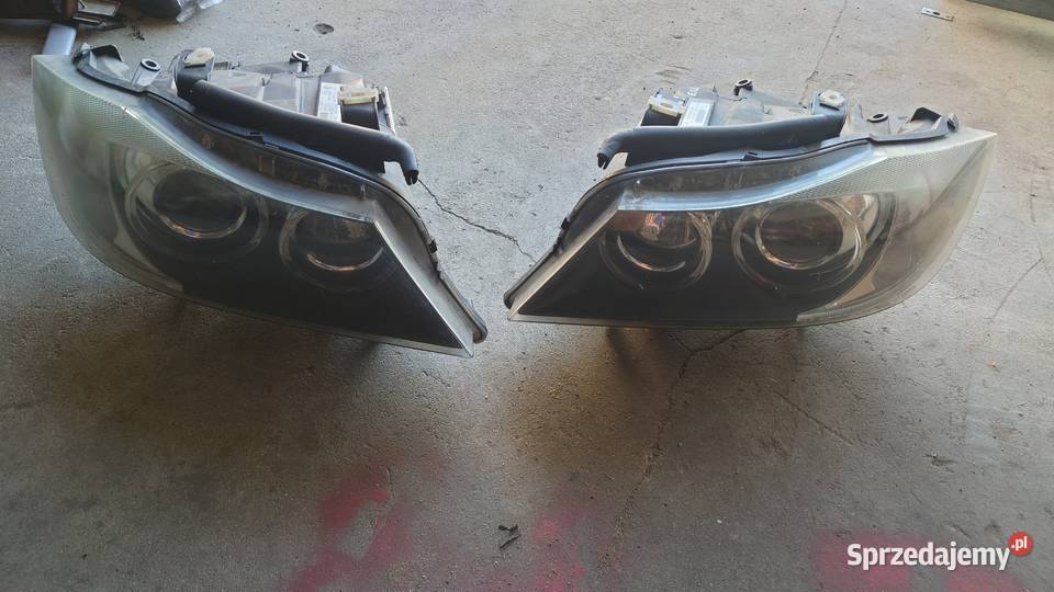 BMW E90 E91 Lampa prawa lewa bixenon europa Oświetlenie wielkopolskie Konin