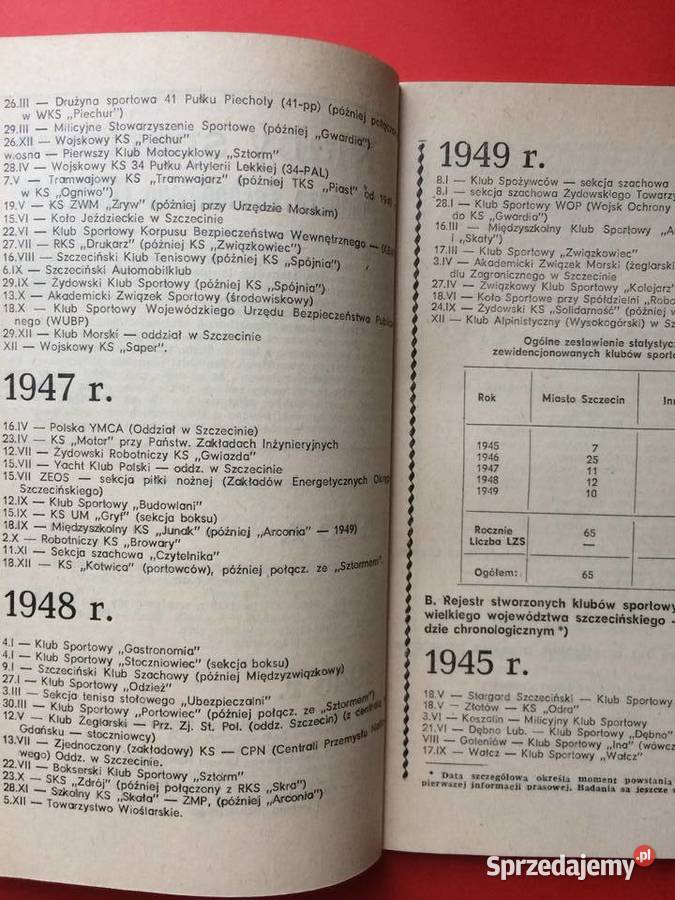 145 Pierwsze Dni Szczecińskiego Sportu sprzedam