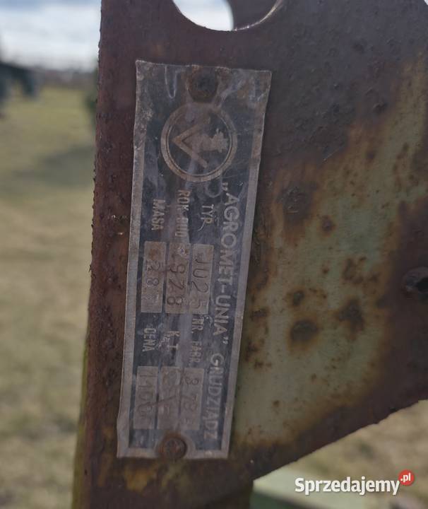 Pług 5 skibowy podorywkowy Unia Grudziądz Maszyny uprawowe Mosina sprzedam