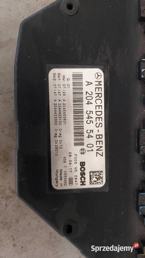 Moduł sam mercedes w204 a2045455401 Rakoniewice