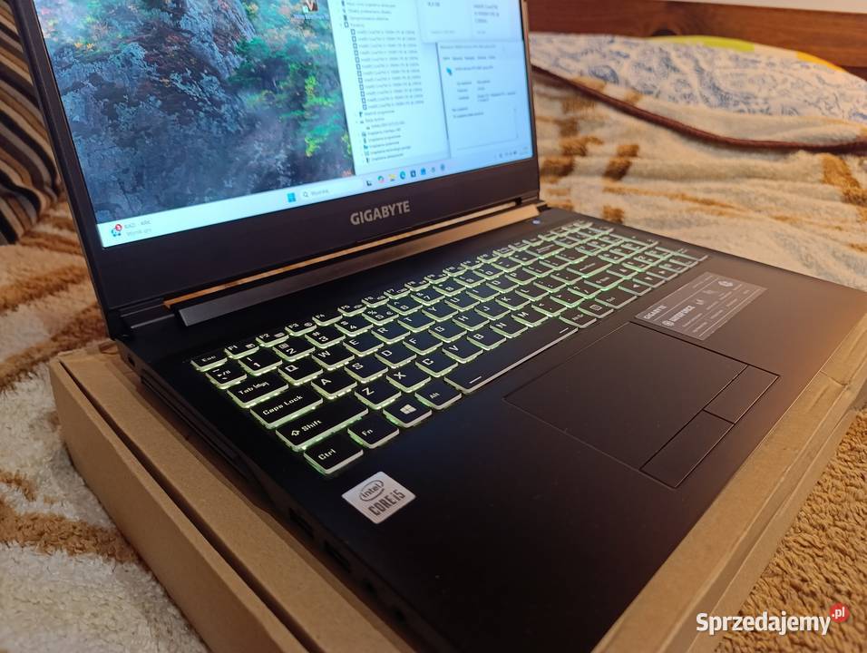 Gigabyte 144Hz i5 10500H RTX 3060 16 RAM 512SSD Kraków